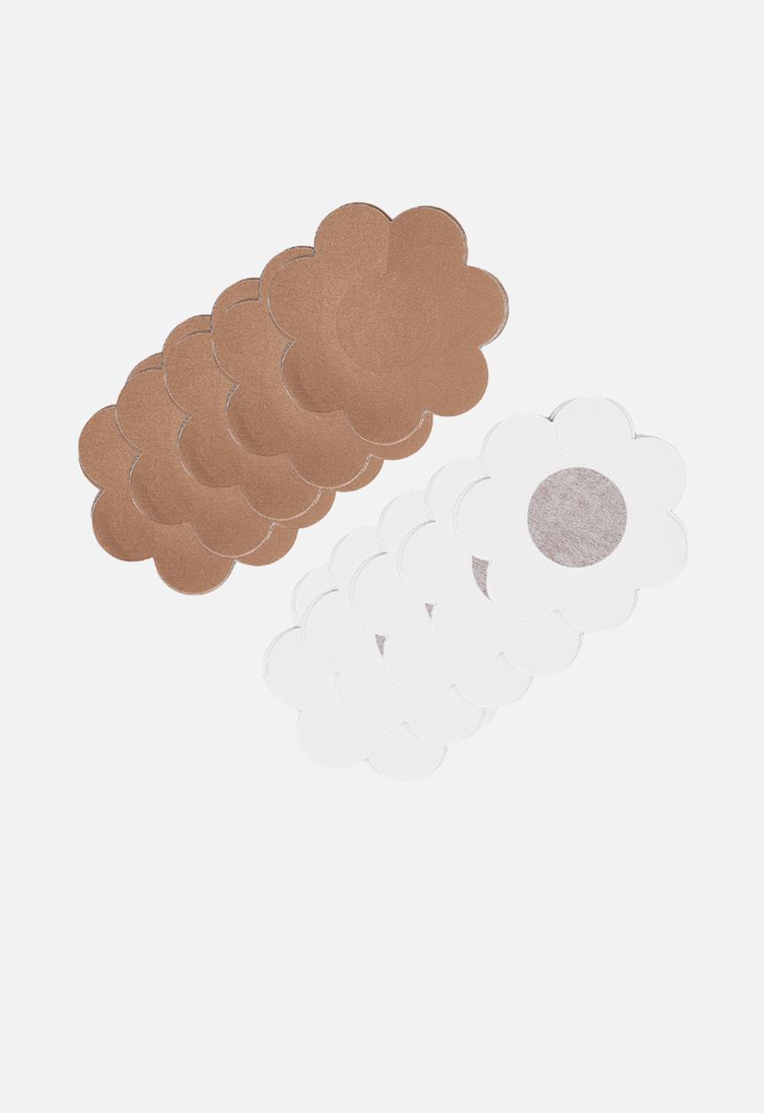 Up-Tape - Biscuit latte, pastie 5 pair nipple pastie set - nude 