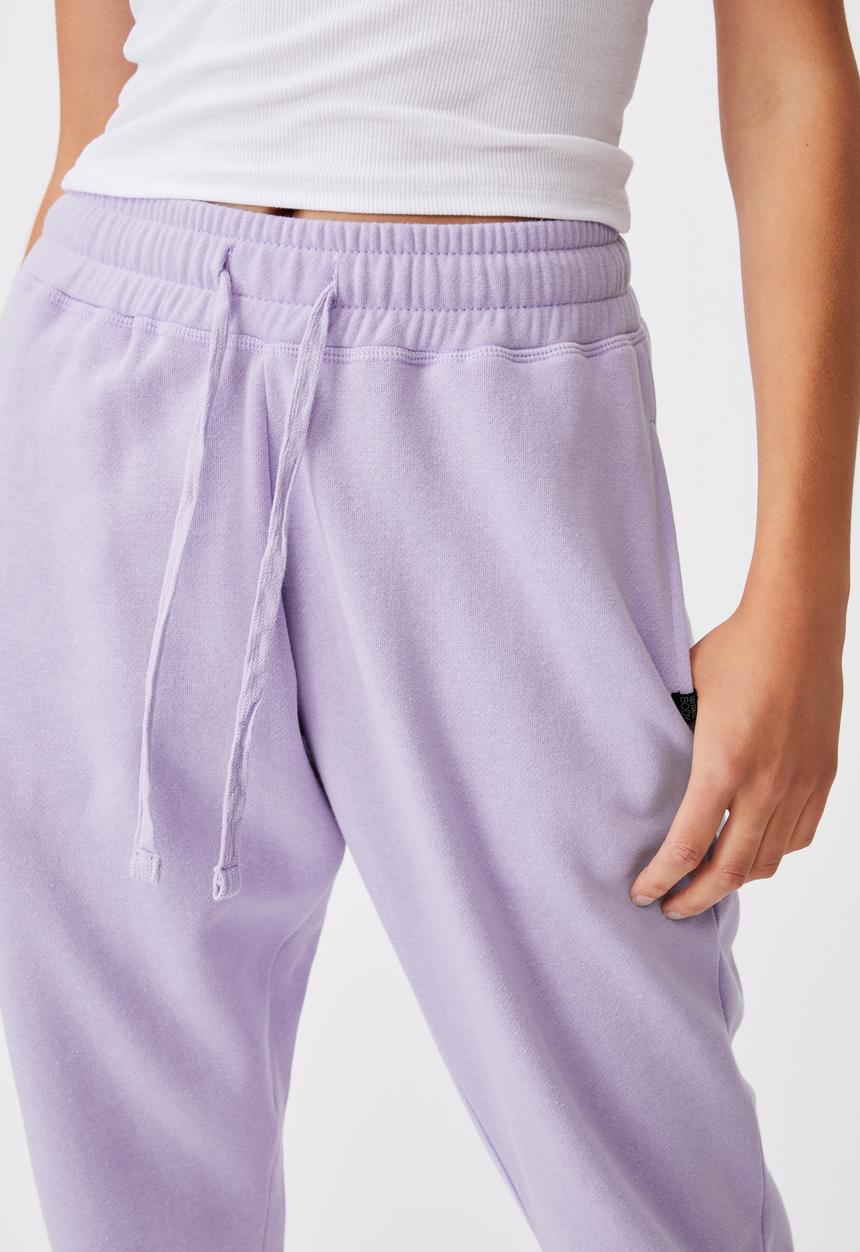 Cotton On - Lifestyle gym track pant - lilac 