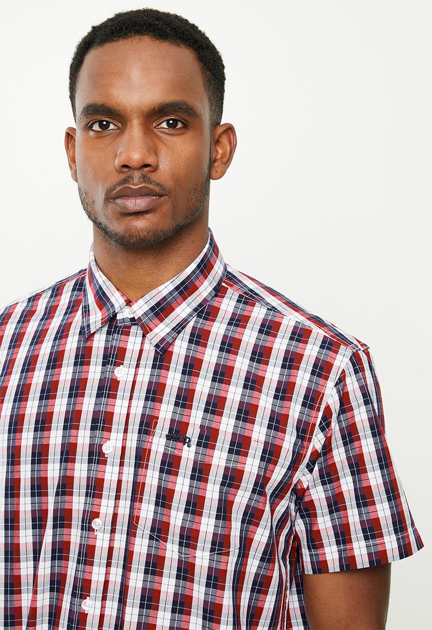 JEEP - Yarn dye check shirt - multi
