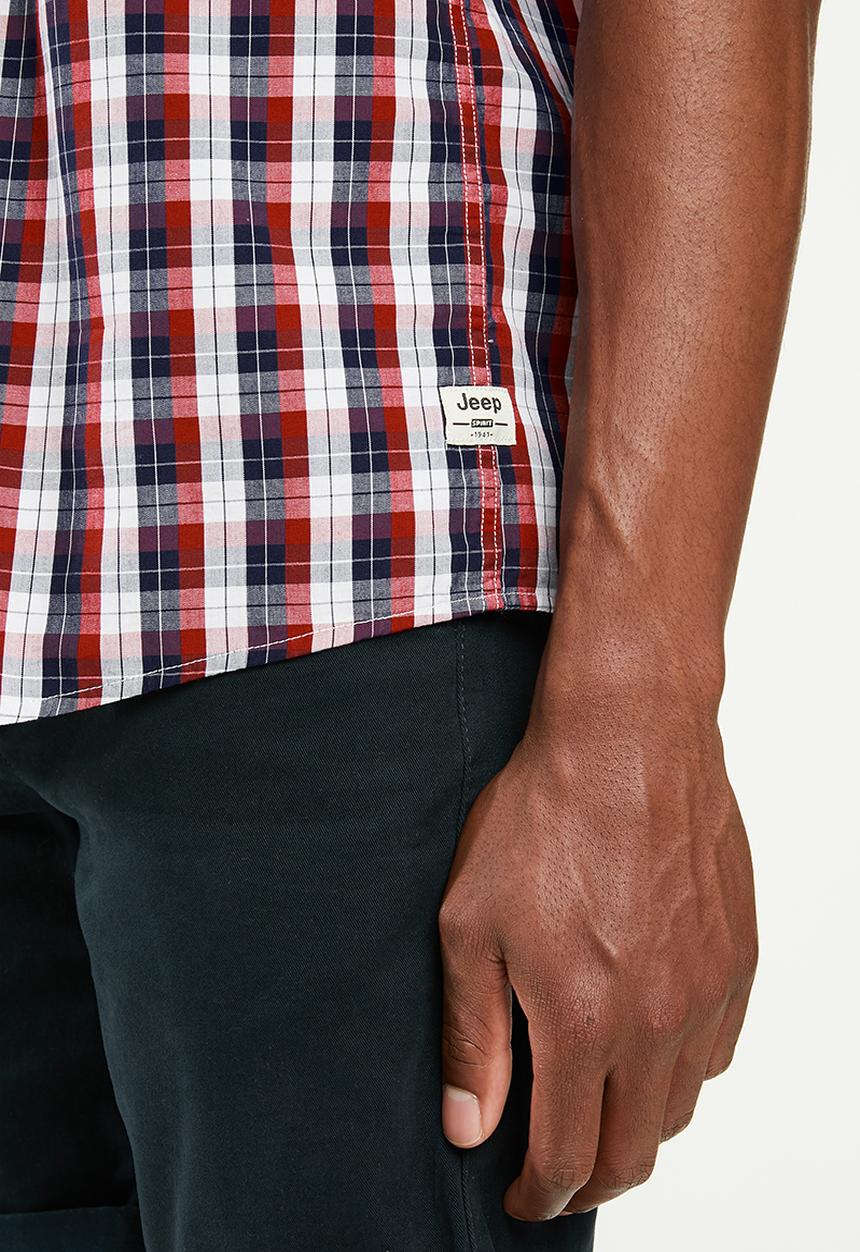 JEEP - Yarn dye check shirt - multi
