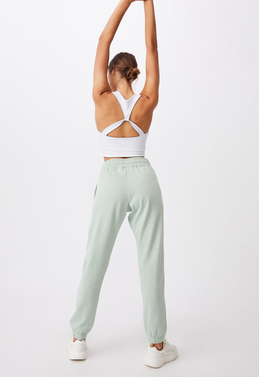Cotton On - Lifestyle gym track pant - mint