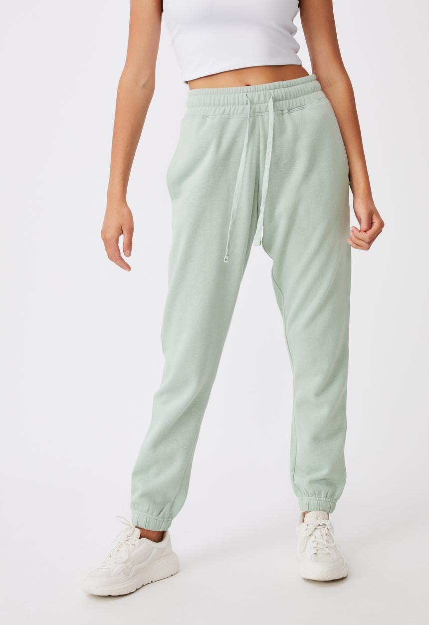 Cotton On - Lifestyle gym track pant - mint