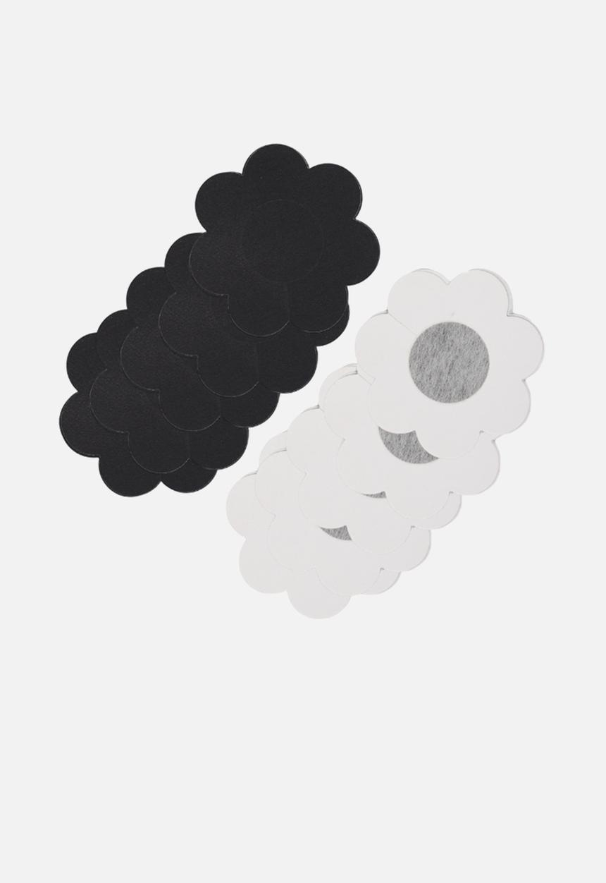 Up-Tape - Ebony toast, pastie 5 pair nipple pastie set - black