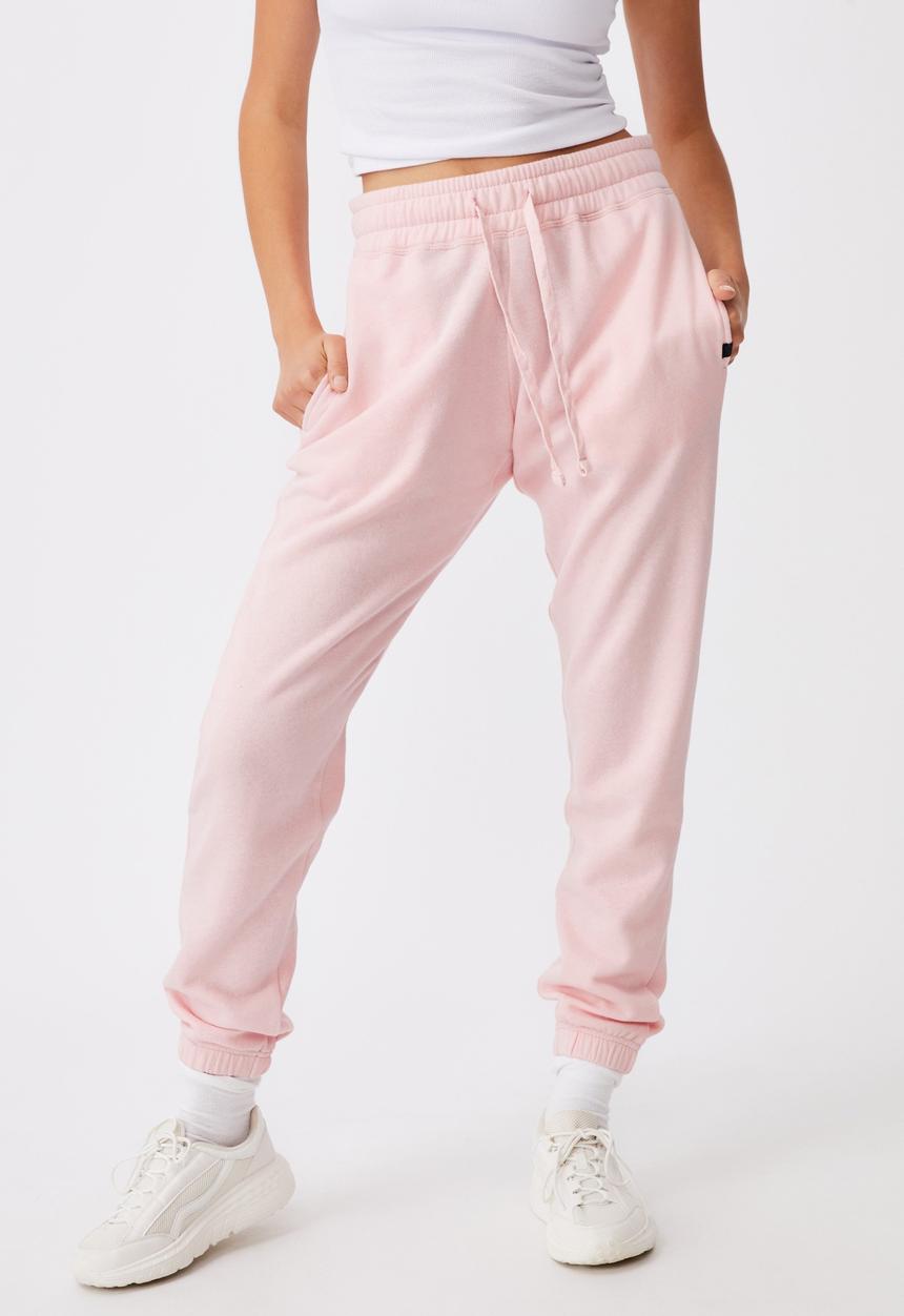 Cotton On - Lifestyle gym track pant - pink