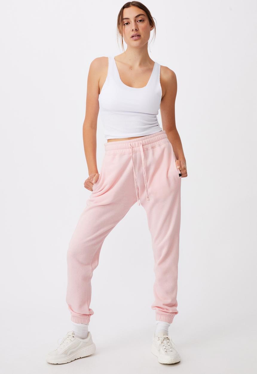 Cotton On - Lifestyle gym track pant - pink