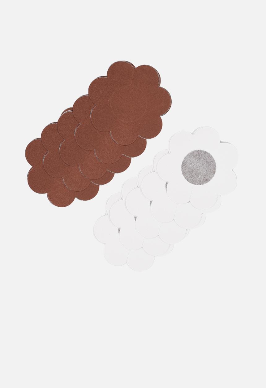 Up-Tape - Hazel cookie, pastie 5 pair nipple pastie set - deep tan