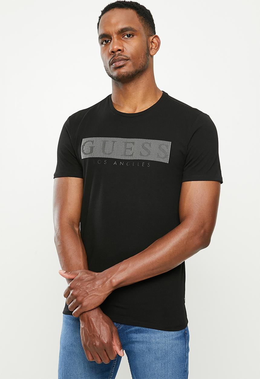 GUESS - Cn short sleeve mistery guess tee - black