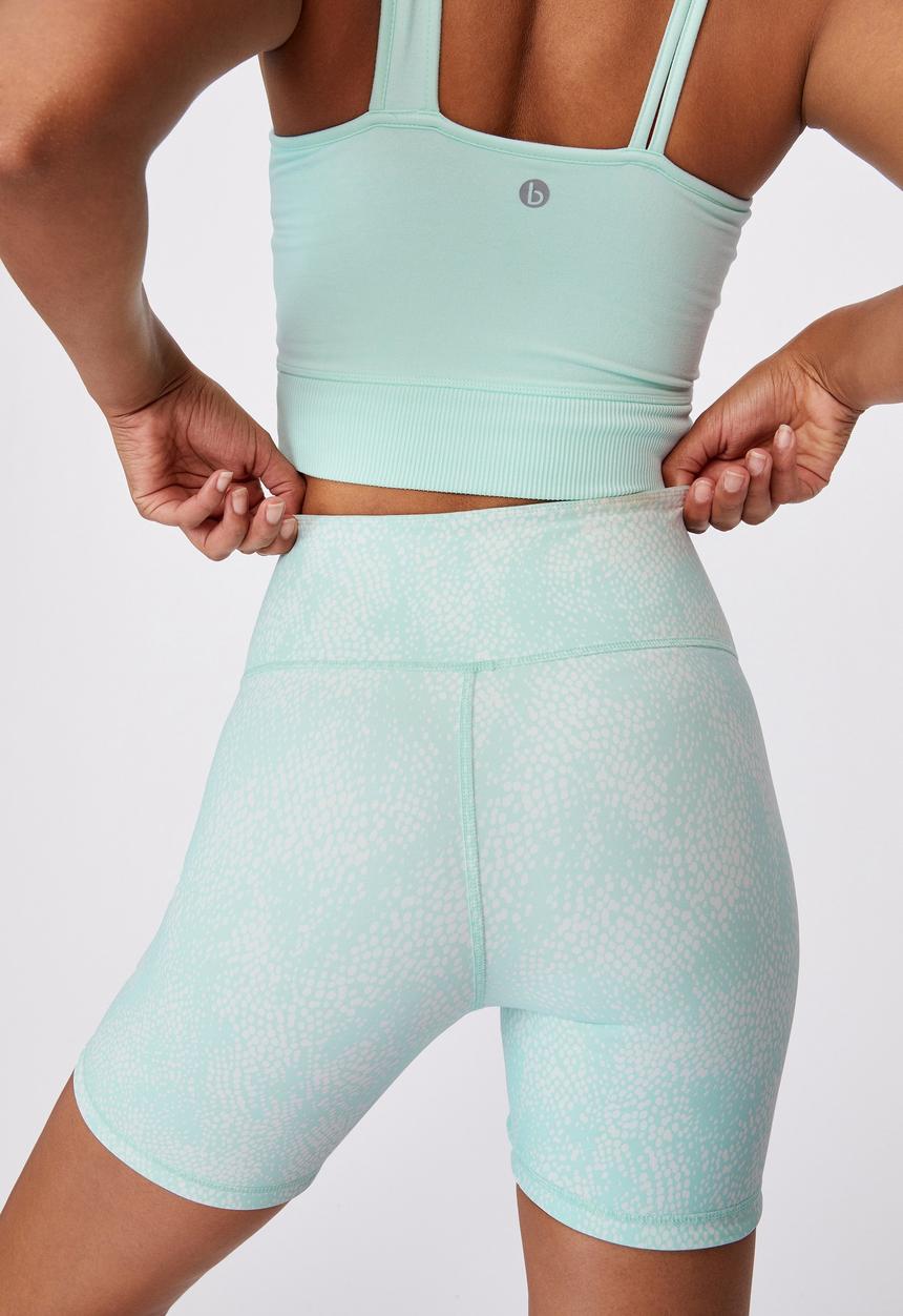 Cotton On - Reversible bike short - aqua