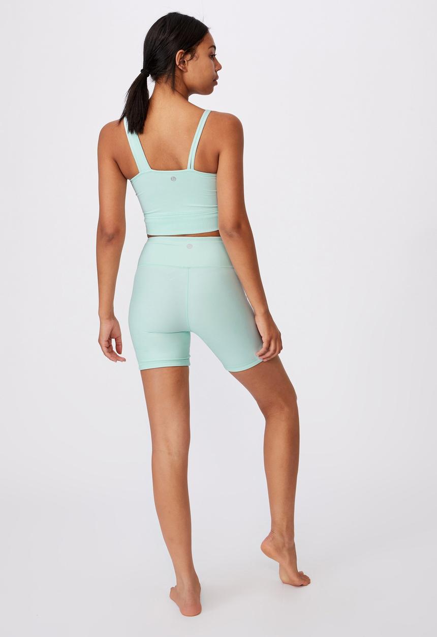 Cotton On - Reversible bike short - aqua