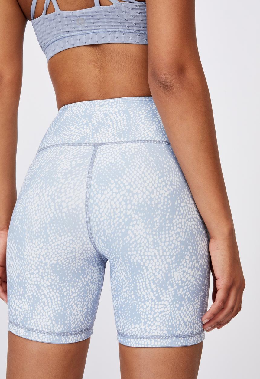 Cotton On - Reversible bike short - blue