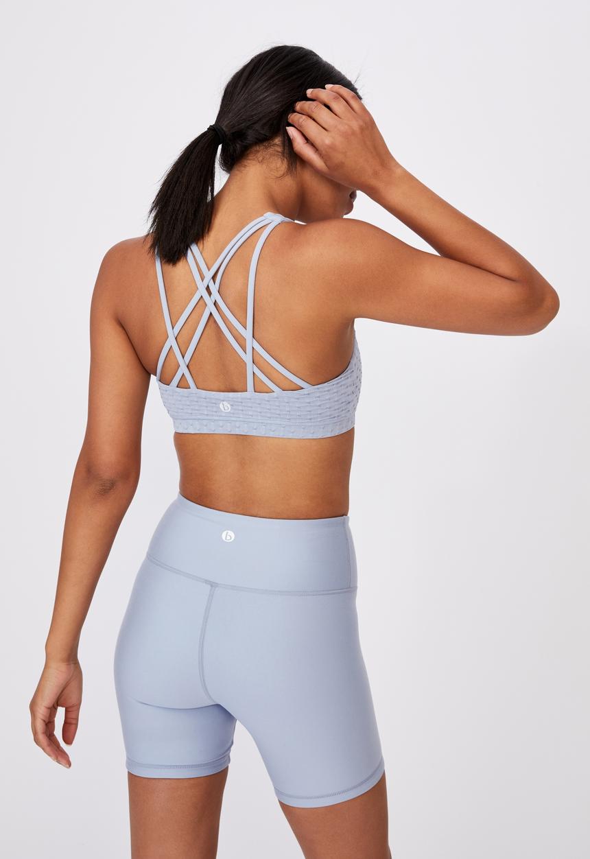 Cotton On - Reversible bike short - blue