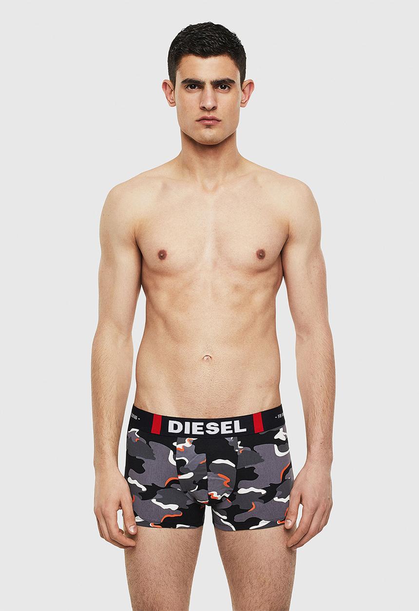Diesel  - Damien 3 pack boxer shorts - black & grey camo