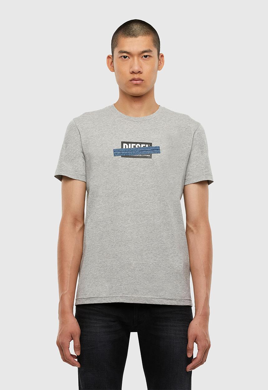 Diesel  - T-diegos-x40 T-shirt - grey heather
