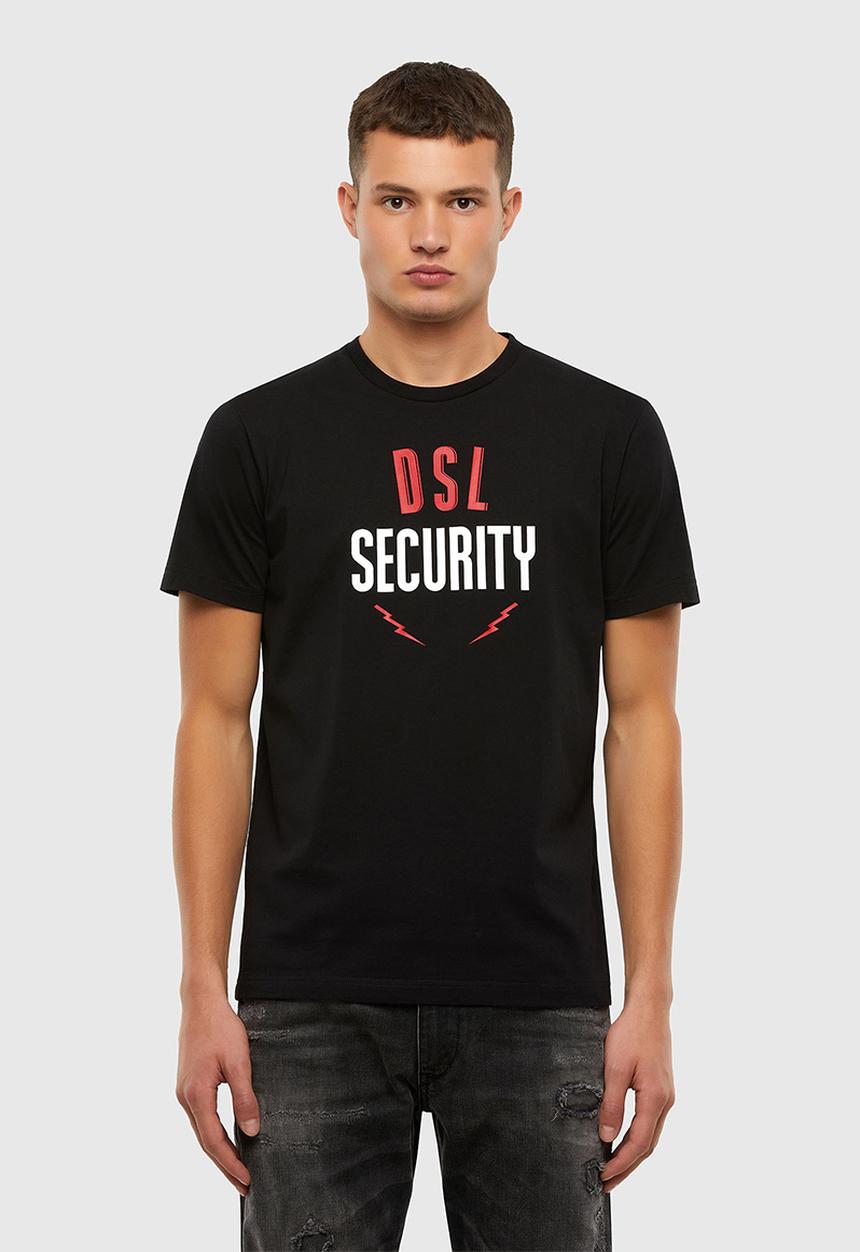 Diesel  - T-diegos-n24 T-shirt - black