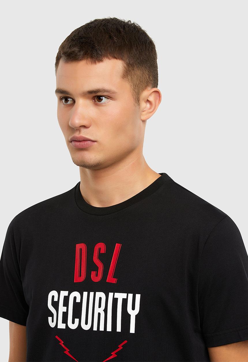 Diesel  - T-diegos-n24 T-shirt - black