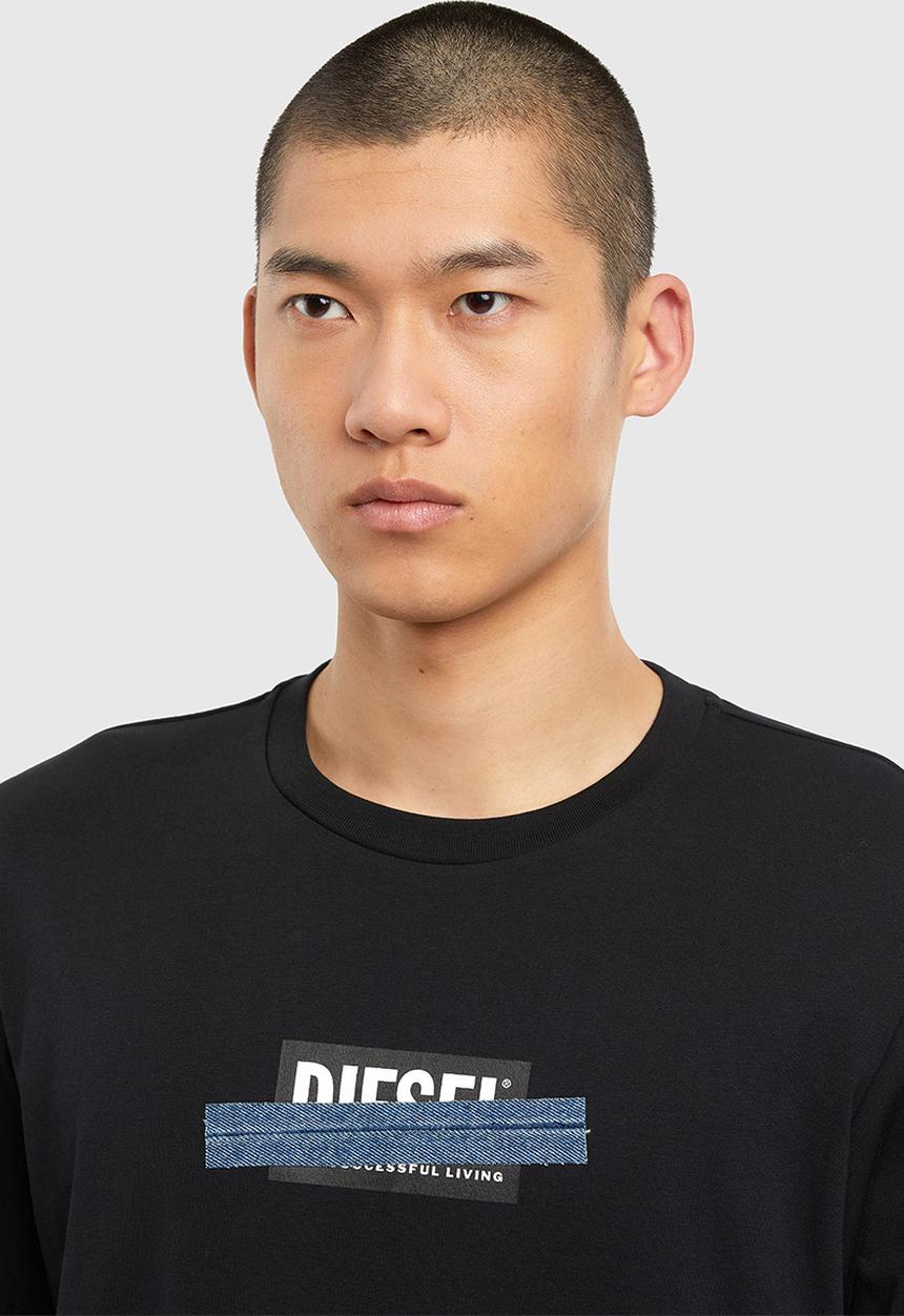 Diesel  - T-just-ls-x41 T-shirt - black