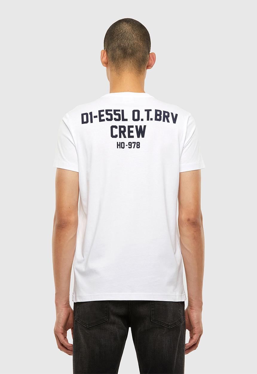 Diesel  - T-diegos-n26 t-shirt - white