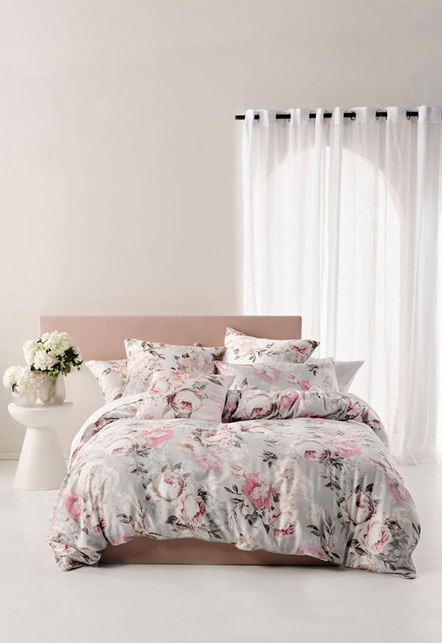 Linen House - Galina duvet cover set - silver