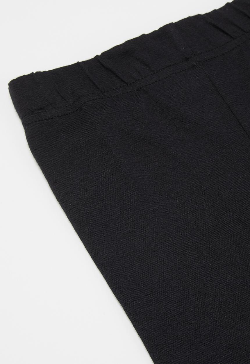 Pop Candy - 2 Pack biker leggings - black & grey 