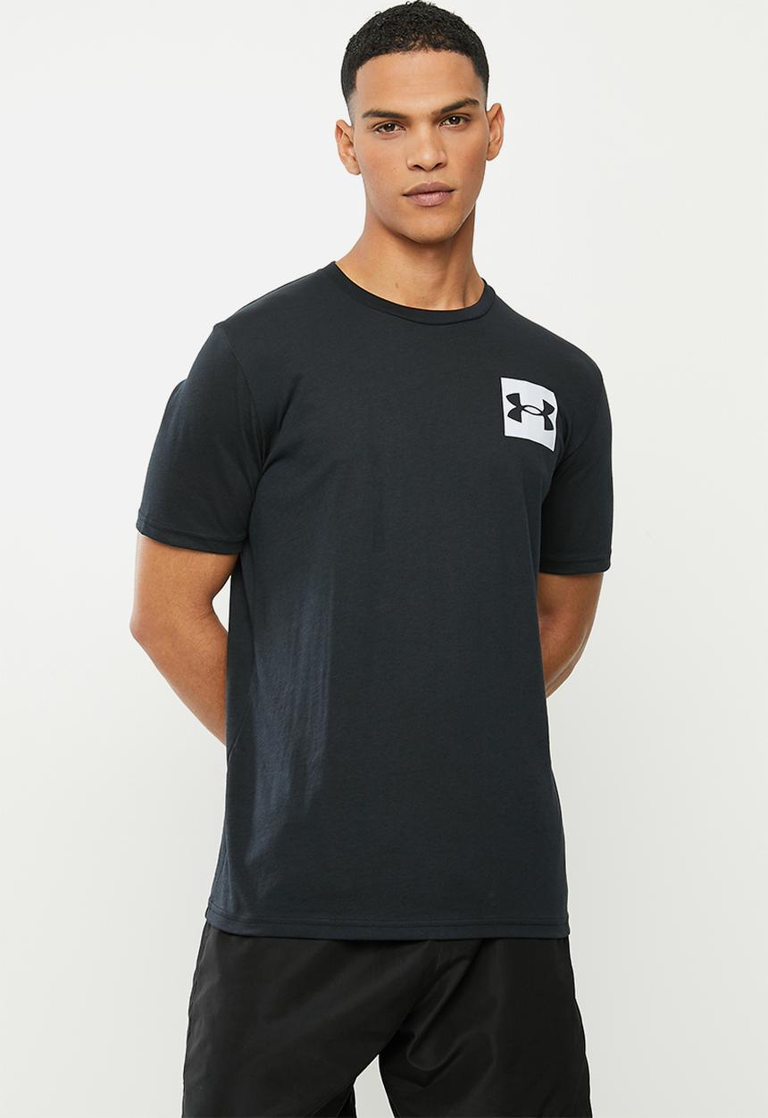 Under Armour - UA box logo short sleeve tee - black