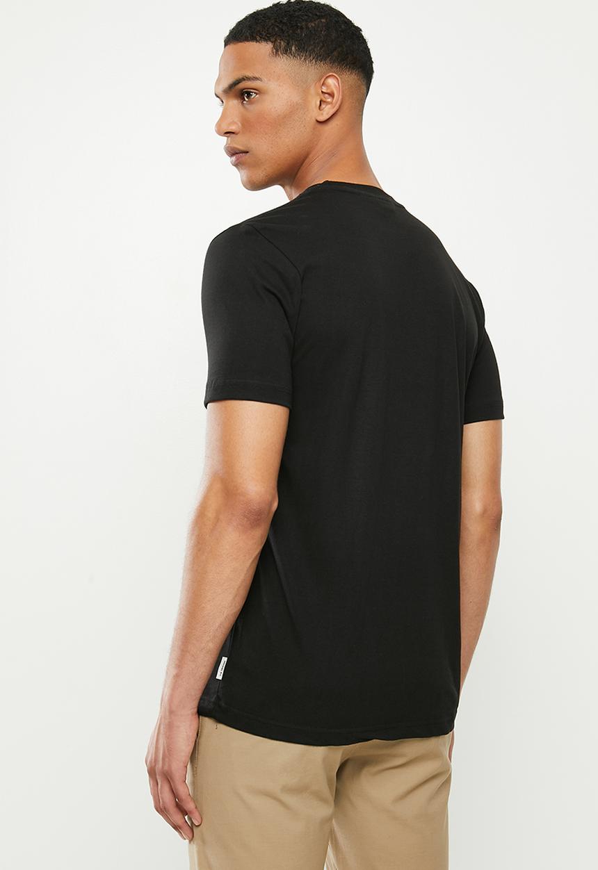 Ben Sherman - Shattered target print tee - black