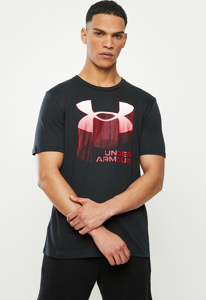 Under Armour - UA big logo wordmark short sleeve tee - black