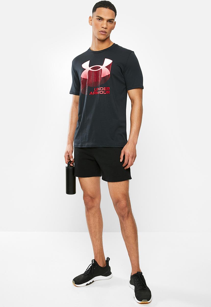 Under Armour - UA big logo wordmark short sleeve tee - black