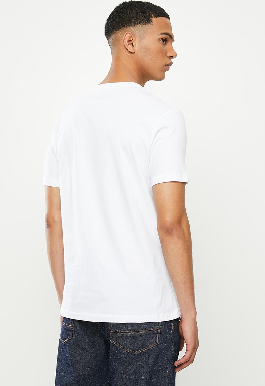 Ben Sherman - Union jack tee - white