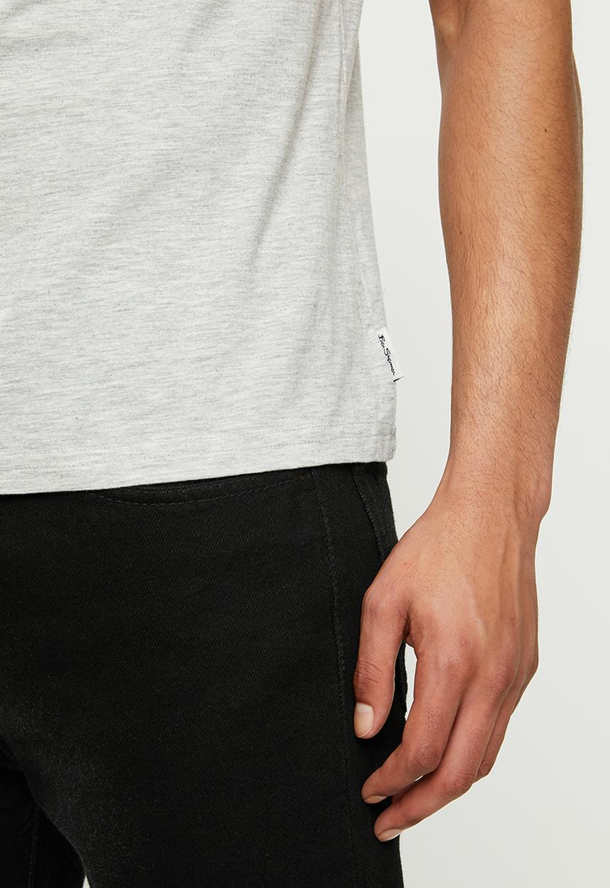 Ben Sherman - Union jack tee - grey