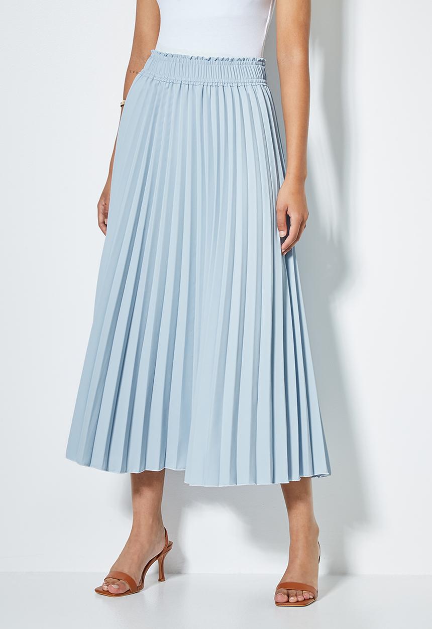 Superbalist - Pleated skirt - sky blue