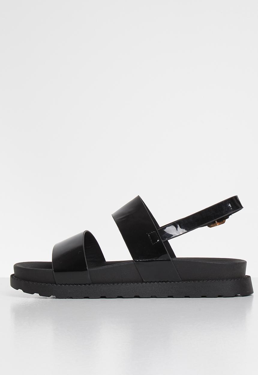 Jada - Patent sandal - black