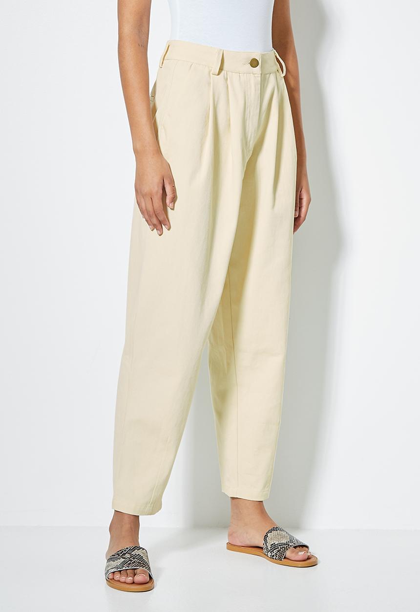 Superbalist - Balloon trousers - ecru