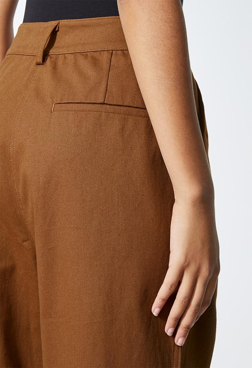 Superbalist - Balloon trousers - tobacco