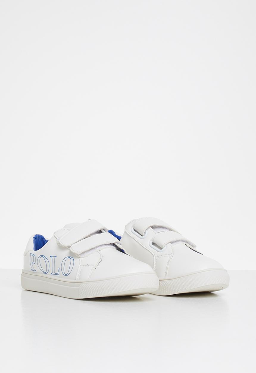 POLO - Boys alex velcro sneaker - white