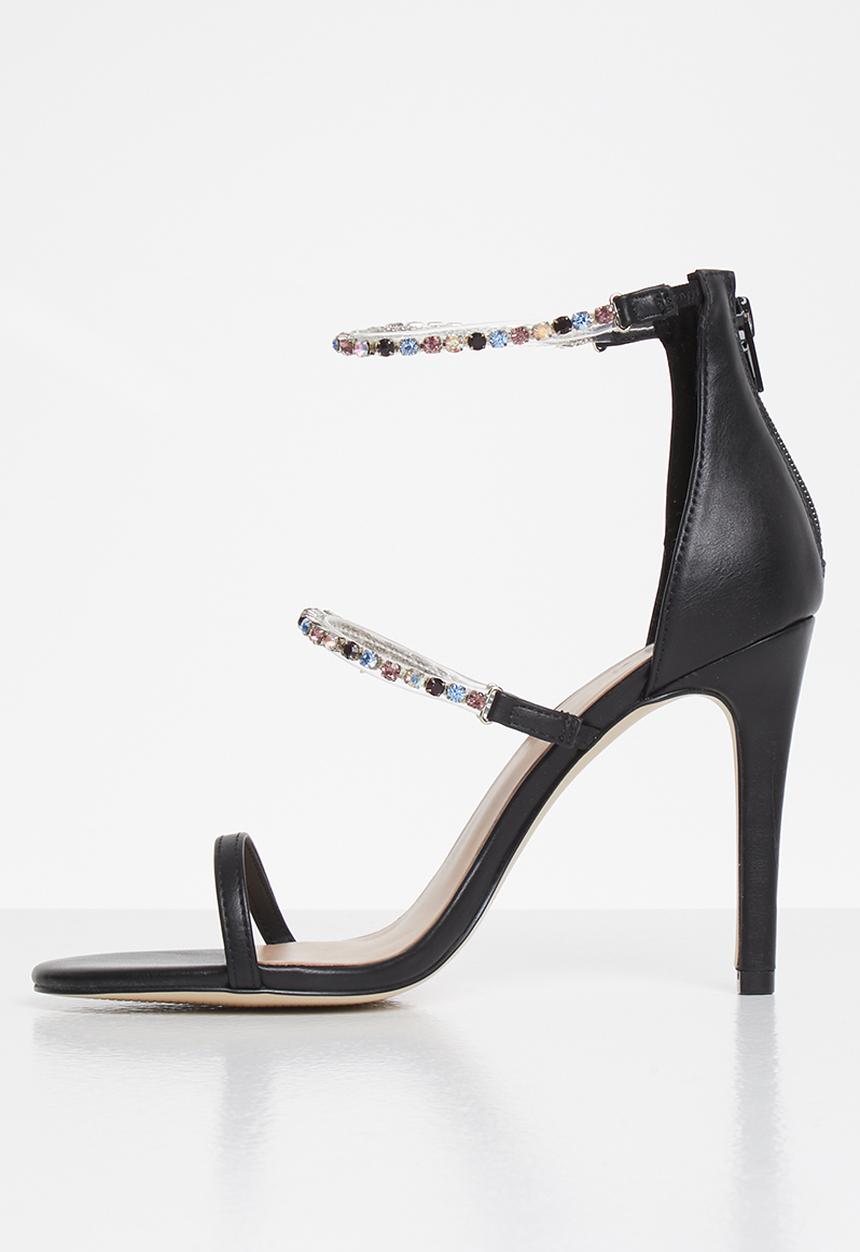 Call It Spring - Silvertip heel - black