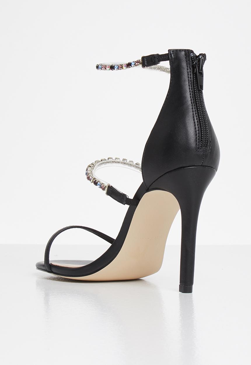 Call It Spring - Silvertip heel - black