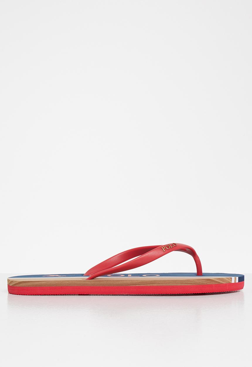 POLO - Elena cork flip flop - navy 