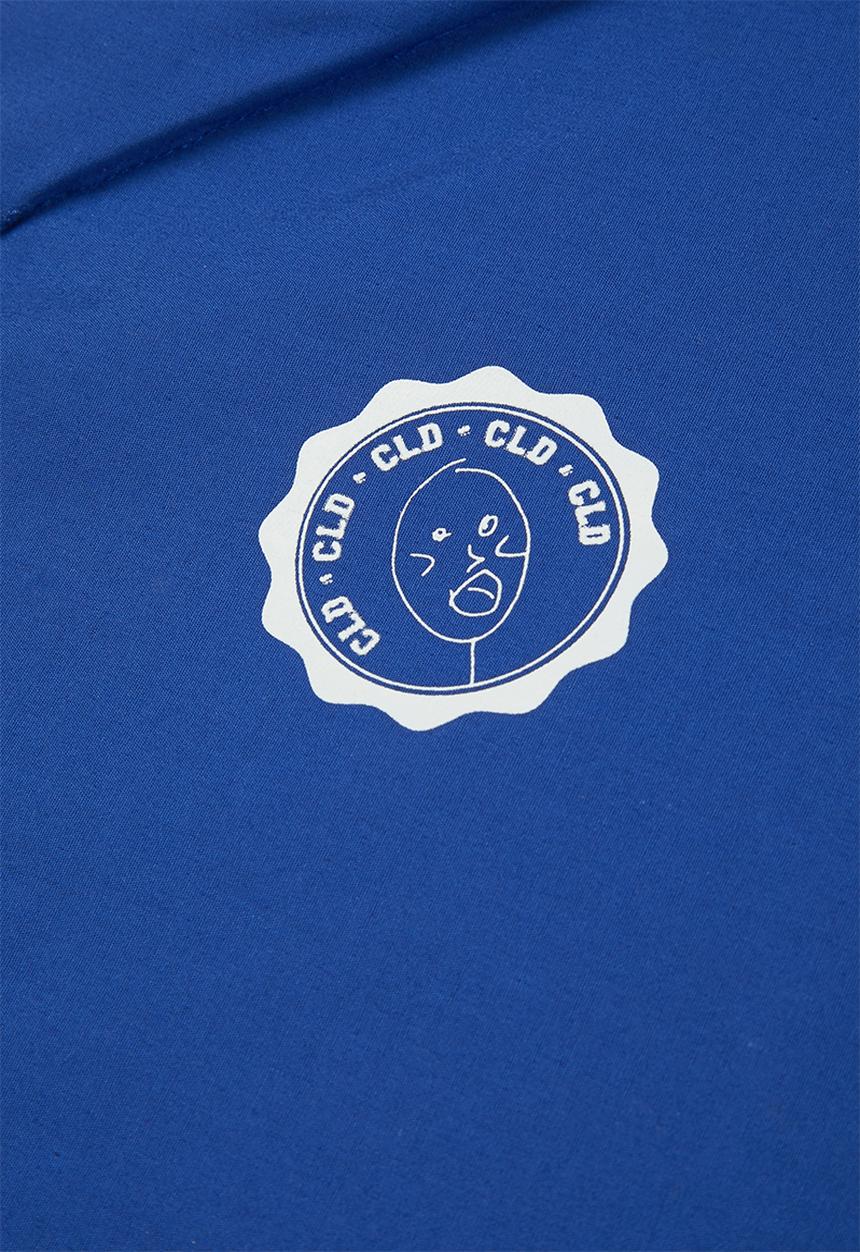 Thebe Magugu extra curricular  x CLD - Thebe Magugu extra curricular  x CLD mask  - cobalt