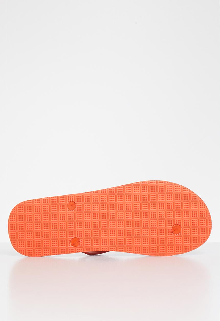 Aca Joe - Printed slip slops - blue