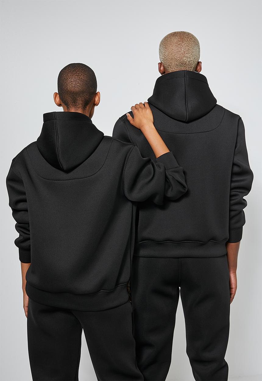 Thebe Magugu extra curricular  x CLD - Thebe Magugu extra curricular x CLD sweat hoodie - black