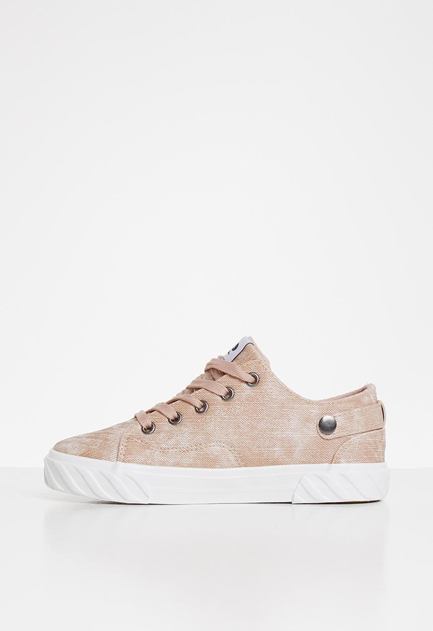 Pierre Cardin - Tab back sneaker - pink