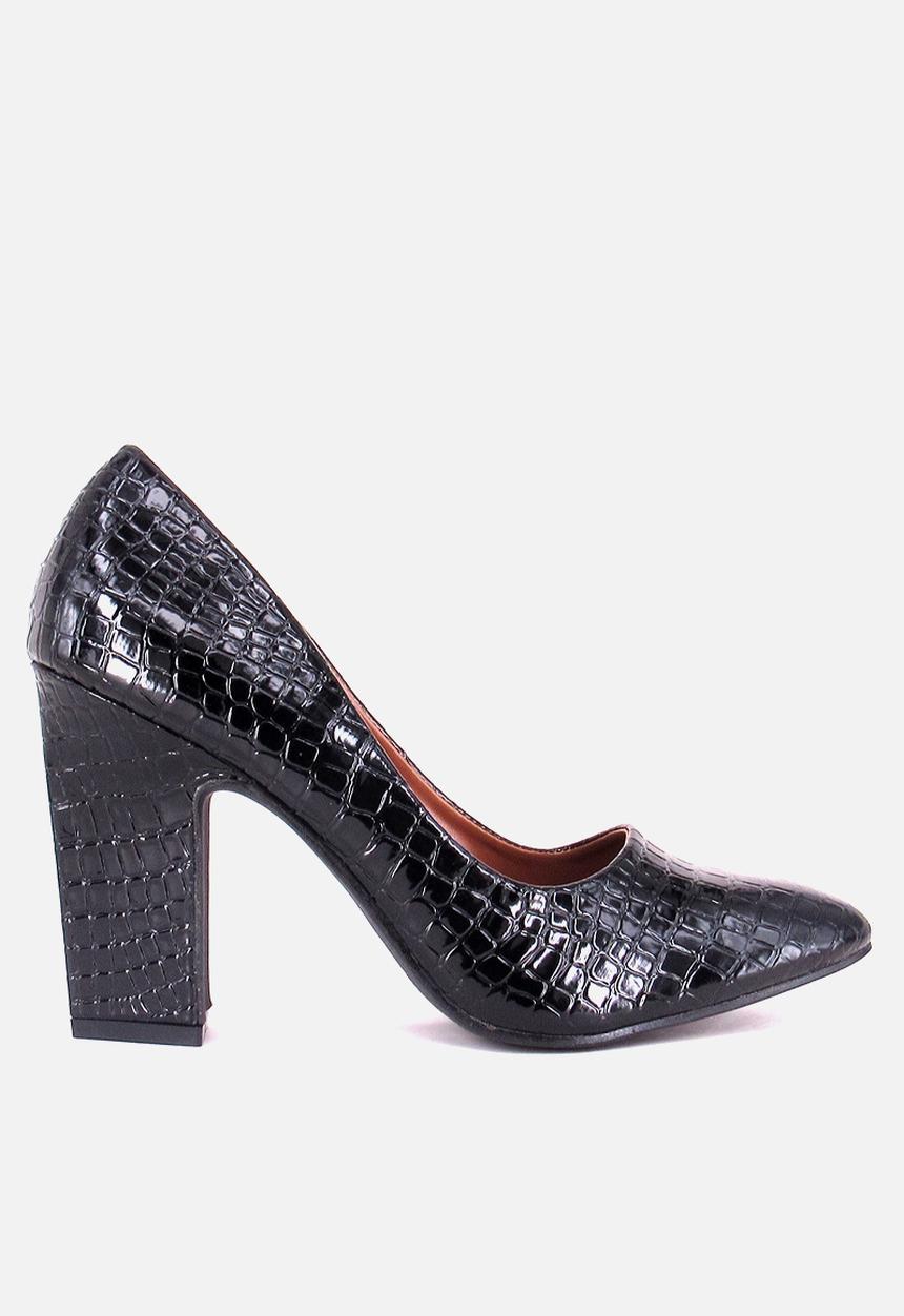 Seduction - Pointed court - black