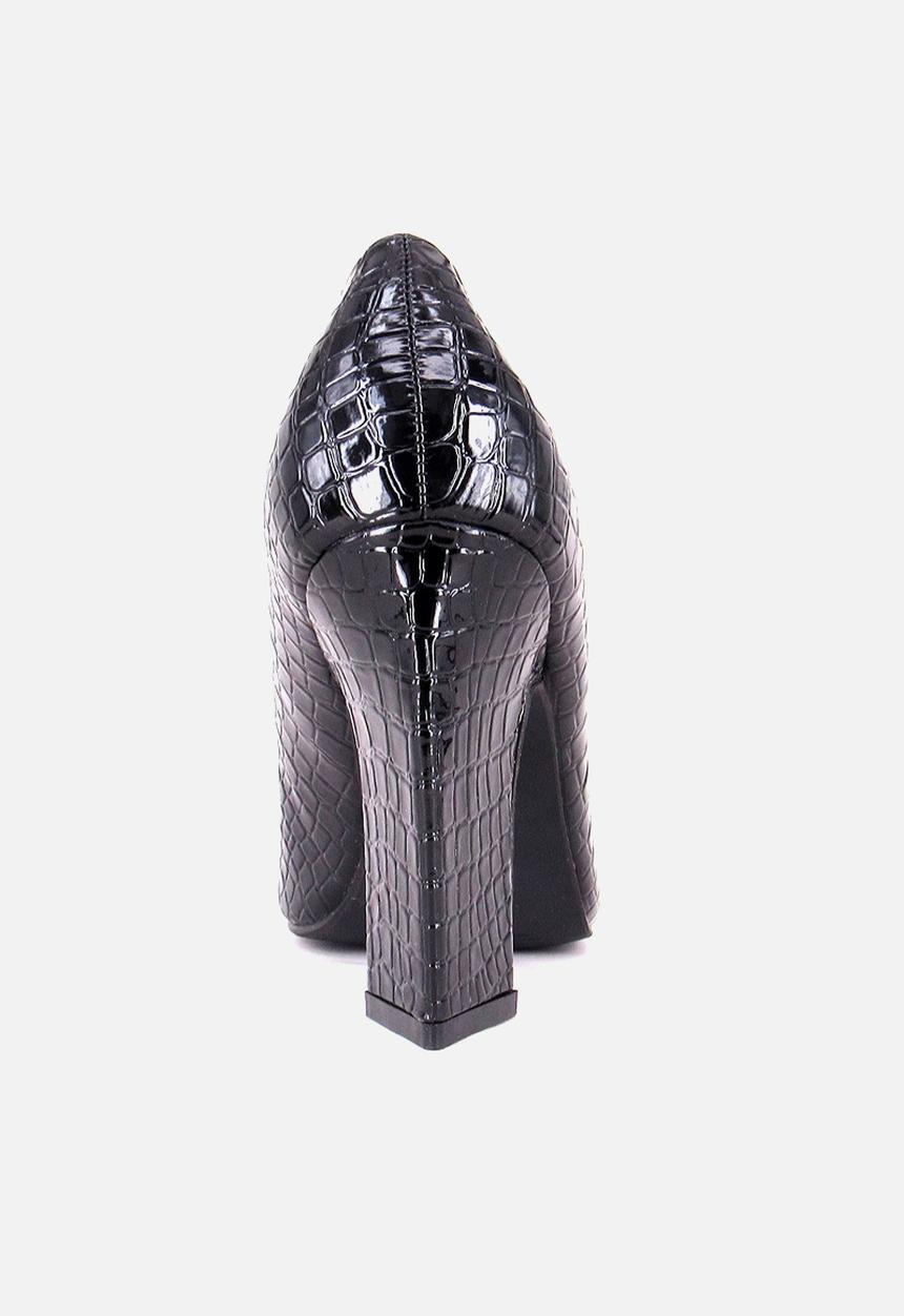 Seduction - Pointed court - black