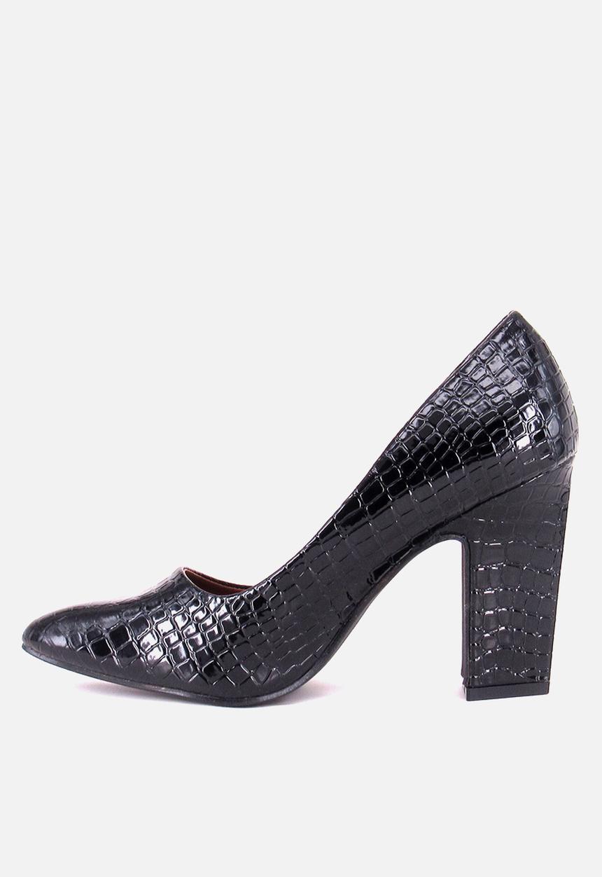 Seduction - Pointed court - black