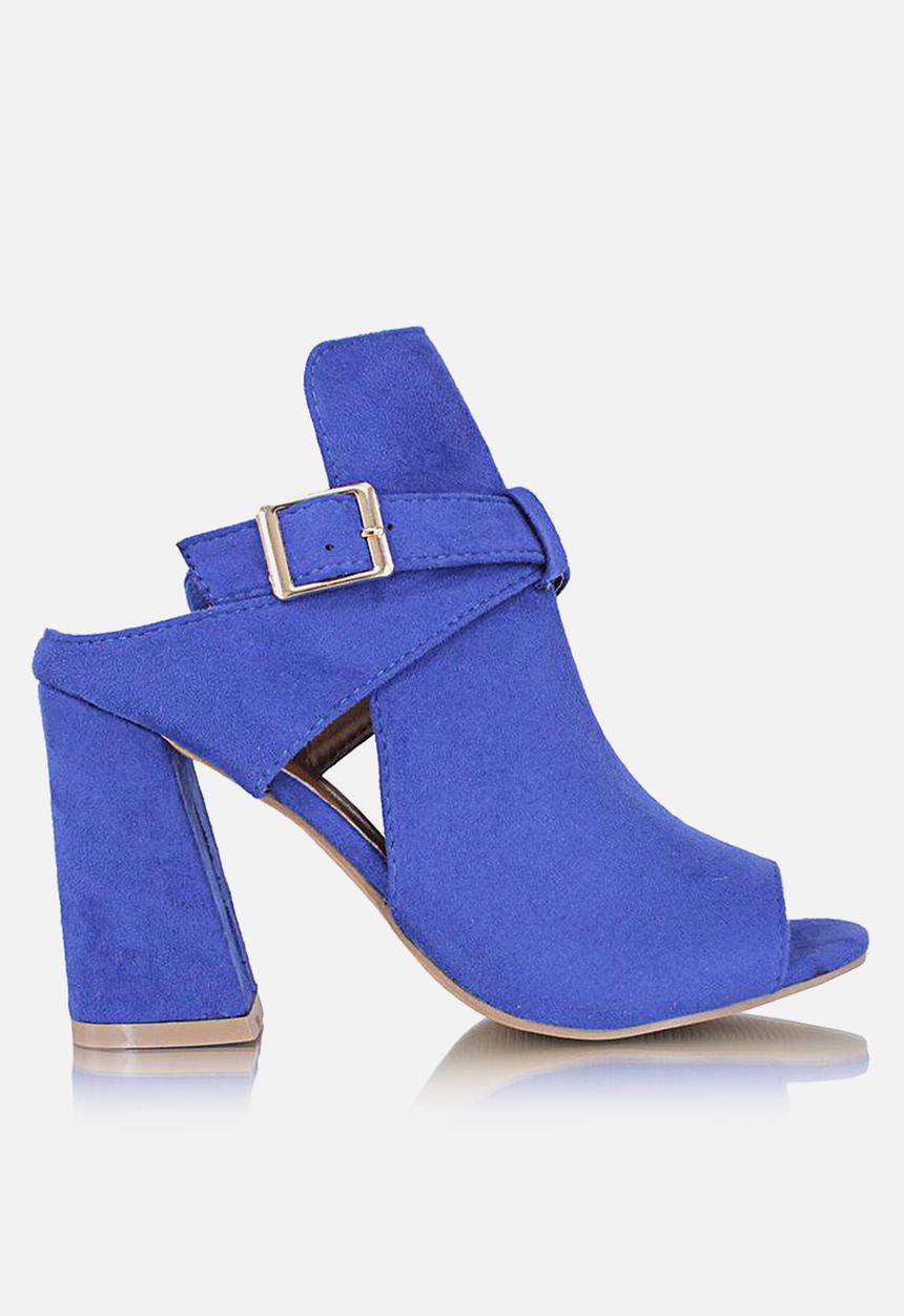 Seduction - Peep toe heel - blue