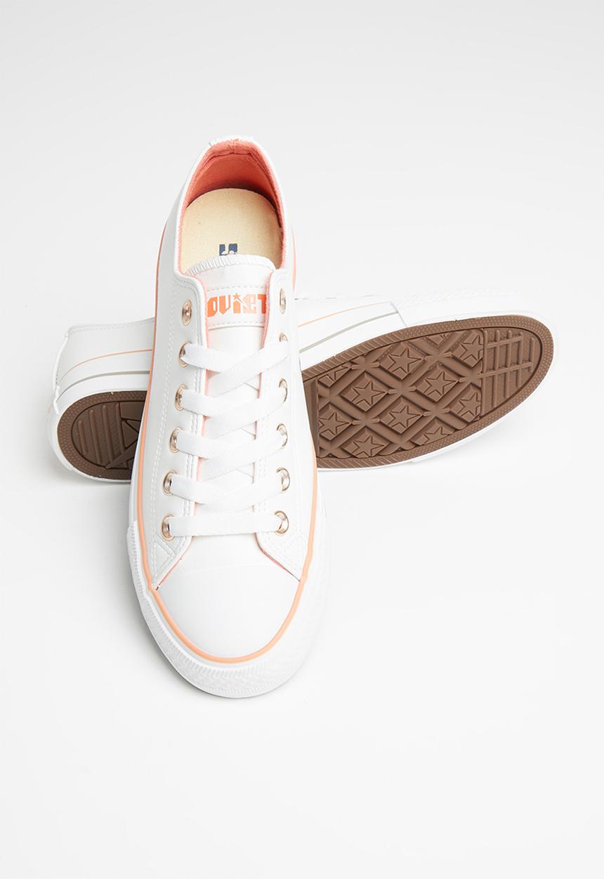 SOVIET - Viper pu fash 20 - white & coral