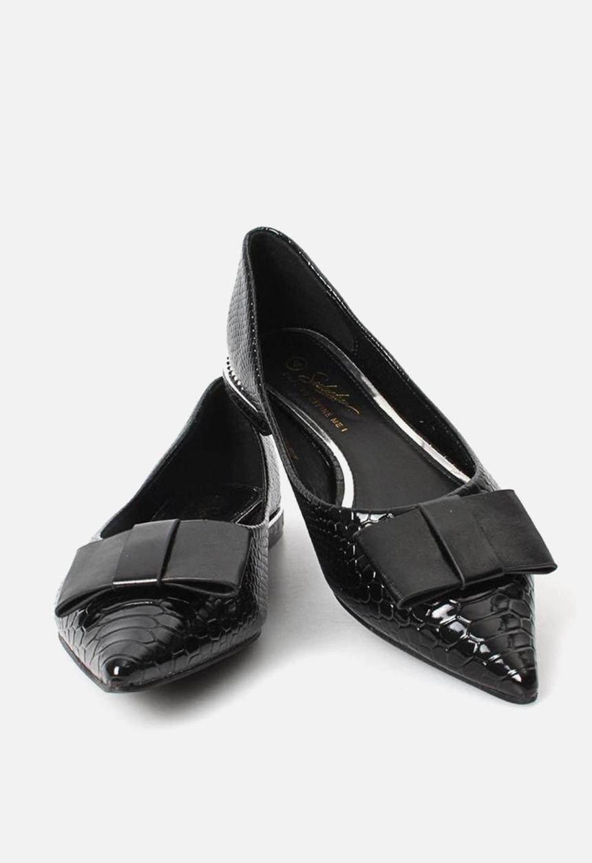 Seduction - Bow pump - black