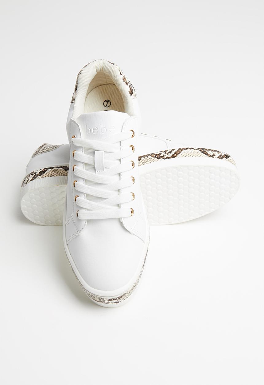 Tom Tom - Bebe snake sneaker - white