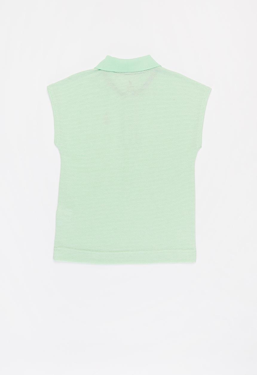 POLO - Girls hailey qtr zip golfer - green