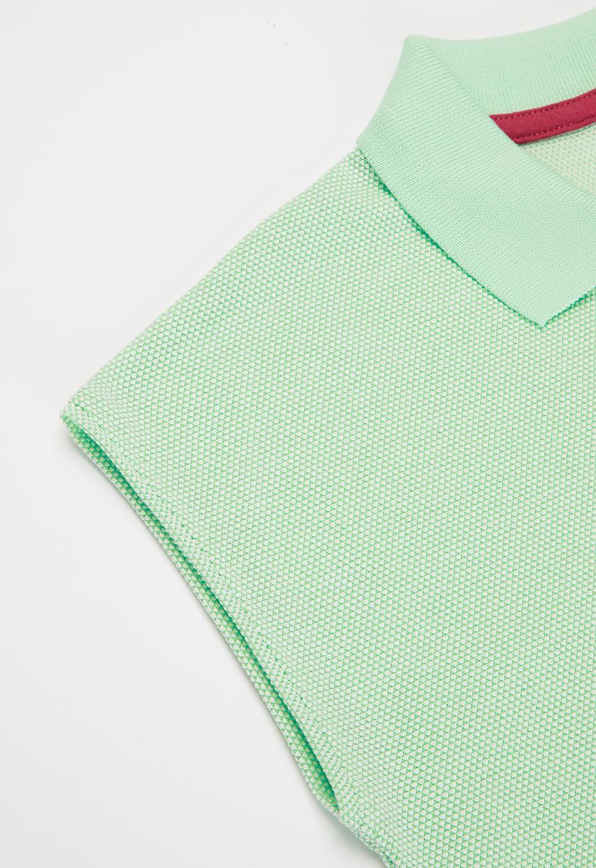 POLO - Girls hailey qtr zip golfer - green